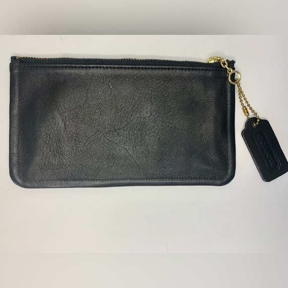 Vintage Coach Skinny Make-Up Kit #7170 Black Glove Tanned Leather - Picture 7 of 12